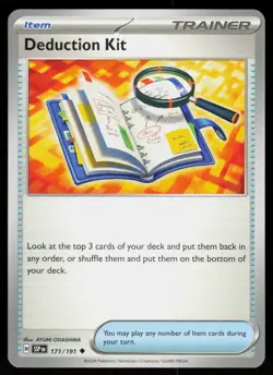 Deduction Kit 171/191 Uncommon Surging Sparks Pokemon Near Mint - Image 1