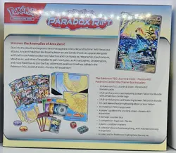 Paradox Rift Pokemon Center PC Elite Trainer Box ETB Roaring Moon (Sealed) Promo - Image 2