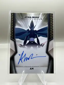2025 Star Wars Masterwork Alison Brie as AM On-Card Auto - Image 1