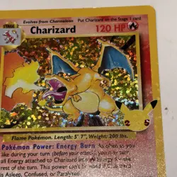 Pokemon 25th Anniversary Charizard 4/102 Mint Condition - Image 5