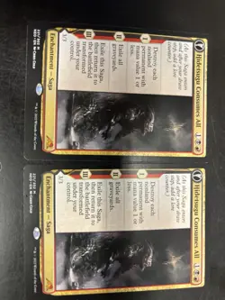 MTG Hidetsugu Consumes All #221 Kamigawa Neon Dynasty Magic Card Mythic NM X2 - Image 1