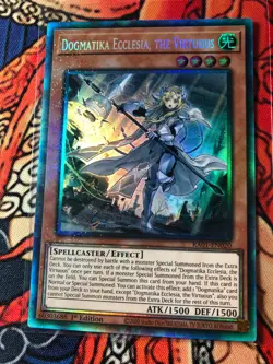 Dogmatika Ecclesia, The Virtuous :: Collector's Rare - :: RA01-EN020 YuGiOh - Image 1