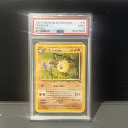 Pokemon Cards - PSA 9 Primeape 18/18 - Southern Islands Promo - MINT - PSA9 - Image 1