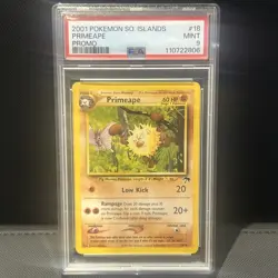 Pokemon Cards - PSA 9 Primeape 18/18 - Southern Islands Promo - MINT - PSA9 - Image 2