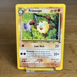 Primeape 18/18 Southern Islands Pokemon Card LP - Image 1