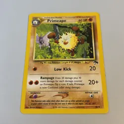 Primeape 18/18 Southern Islands Promo Pokemon TCG - LP - Image 1