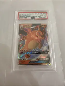 CHARIZARD GX SM211 HIDDEN FATES PROMO POKEMON PSA 10 GEM MINT - Image 1