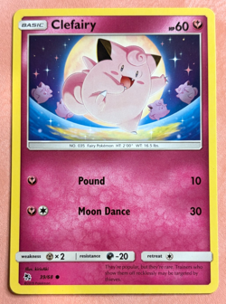 Clefairy (Fairy) ~Cute Pokemon Cards~ Pretty in Pink & Pastel Gallery - Image 1
