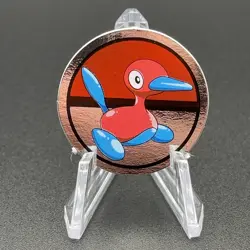 Porygon2 Pokemon Paper Ginpika Medal Card Nintendo Japanese Rare TCG S206-97 - Image 1