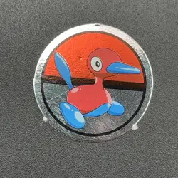 Porygon2 Pokemon Paper Ginpika Medal Card Nintendo Japanese Rare TCG S206-97 - Image 3