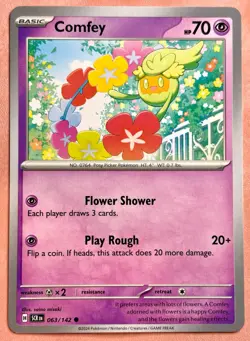 Comfey ~Cute Pokemon Cards~ Pretty in Pink & Pastel Gallery - Image 1