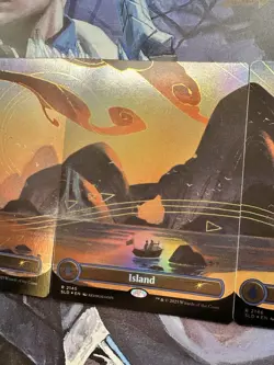 MTG | Dandan Islands Land Cards Set of 4 ✨FOIL✨ Secret Lair NM Borderless - Image 3