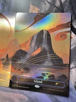 MTG | Dandan Islands Land Cards Set of 4 ✨FOIL✨ Secret Lair NM Borderless - Image 5