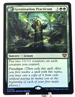 MTG Germination Practicum, (FOIL) Secrets of Strixhaven (0149) NM - Image 1