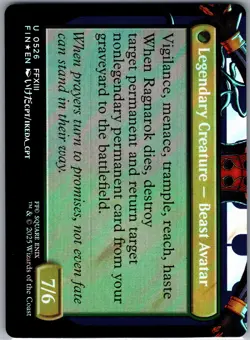 Fang, Fearless l'Cie (Borderless) (Surge Foil) Foil U FINAL FANTASY 526 NM - Image 2
