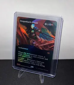 Dragonback Assault (Borderless) Tarkir: Dragonstorm Foil - Image 1