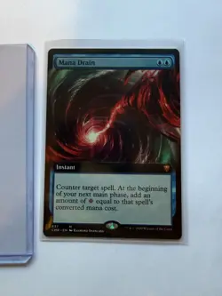 NM Mana Drain (Extended Art) - Commander Legends MTG - Image 1