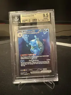 Pokemon Scarlet & Violet 151 Blastoise EX #200 BGS 9.5 - Image 1