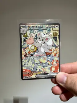 Carte Pokemon PASHMILLA EX 119/086 CHAOS ASCENDANTS ME04 CRI FR NEUF - Image 2