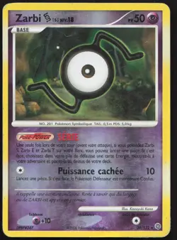 Carte Pokemon Zarbi S 39/132 Reverse Merveilles Secretes Francais - Image 1
