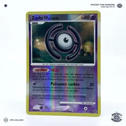 Zarbi H 29/106 Duels au Sommet HOLO REVERSE Diamant & Perle VF FR Carte Pokemon - Image 2