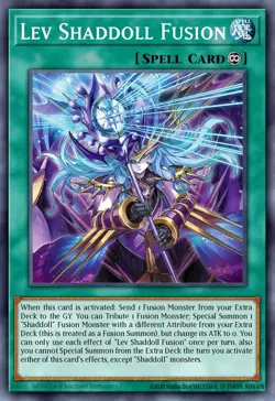 Yu-Gi-Oh! Lev Shaddoll Fusion BLGG-EN024 - Image 1