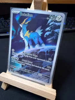 Pokemon TCG Cobalion 144/086 Illustration Rare – Black Bolt – Near Mint - Image 1