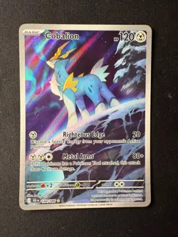 Pokemon TCG Cobalion 144/086 Illustration Rare – Black Bolt – Near Mint - Image 2