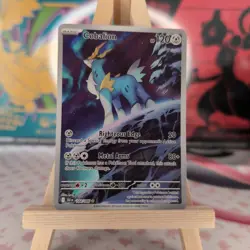Pokemon TCG Cobalion 144/086 Black Bolt Illustration Rare Holo NM - Image 1