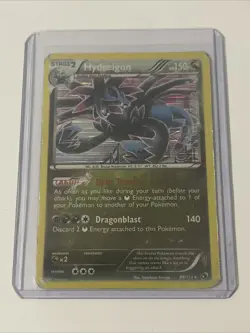 Hydreigon 99/113 Black & White Legendary Treasures Rare Holo Pokemon Card - Image 1