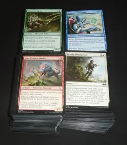 Magic The Gathering Final Fantasy 400 Job Lot Bulk Cards Lands And Commons - Image 1