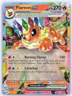 014/131 - Flareon ex - SV: Prismatic Evolutions - Pokemon Card - NM - Image 1