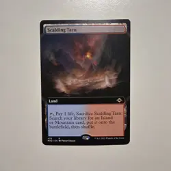 MTG Magic The Gathering Modern Horizons 2 NM Extended Art Scalding Tarn - Image 1