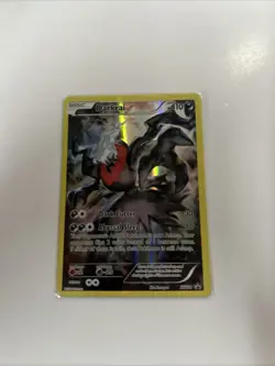 Pokemon 2016 XY Black Star Promo Black Darkrai #XY114 Full Art NM - Image 1