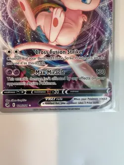 Pokemon TCG Mew VMAX 114/264 Fusion Strike Ultra Rare World Championship 2023 - Image 3