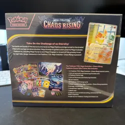 Chaos Rising Elite Trainer Box Pokemon Center ETB New Sealed English - Image 3