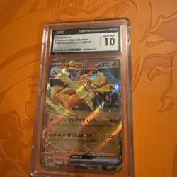 Pokemon TCG Charizard ex Scarlet & Violet-151 006/165 Japanese Cgc 10 Psa 10 - Image 1