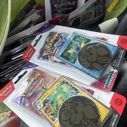 Pokemon Temporal Forces Checklane Blister Set of 2 (Carvanha/Bellibolt) - Image 1