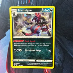 Hydreigon 110/189 Darkness Ablaze Rare Pokemon NM 2020 - Image 1