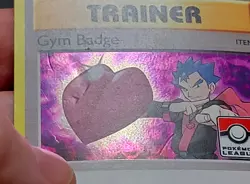 Pokemon Gym Badge XY207 Pokemon League Promo LP - Image 3