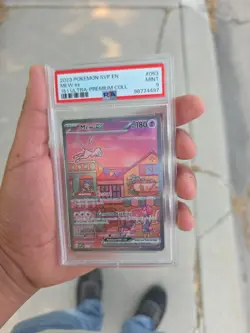 PSA 9 2023 POKEMON SVP EN-SV PROMO 053 MEW EX 151 ULTRA PREMIUM COLLECTION - Image 1