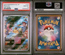PSA 10 Pikachu AR 173/165 SV2a Scarlet & Violet Pokemon Card 151 Japanese TCG - Image 3
