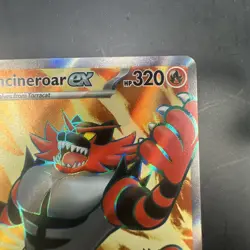 Incineroar ex Holofoil Ultra Rare SV05: Temporal Forces 187/162 NM - Image 3