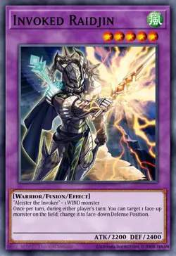 BLGG-EN085 Invoked Raidjin Ultra Rare Yu-Gi-Oh! NEW - Image 1