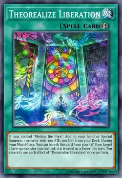 BLGG-EN129 Theorealize Liberation Ultra Rare Yu-Gi-Oh! NEW - Image 1