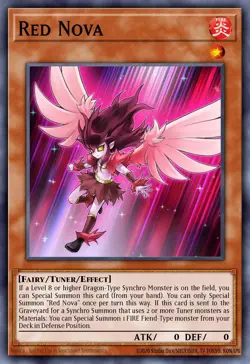 BLGG-EN068 Red Nova Ultra Rare Yu-Gi-Oh! NEW - Image 1