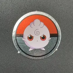 Igglybuff Pokemon Paper Ginpika Medal Card Nintendo Japanese Rare TCG S206-95 - Image 3