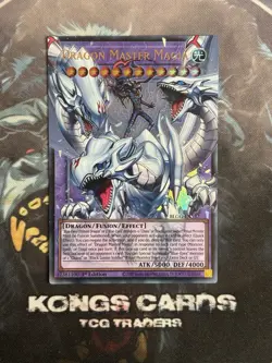 Dragon Master Magia - Extended Art Ultra Rare 1st Edition BLGG-EN137 - YuGiOh - Image 1