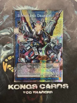 BLGG-EN142 Borrelend Dragon Extended Art Ultra Rare 1st Ed YuGiOh - Image 1
