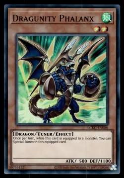 DRAGUNITY PHALANX - LCKC-EN086 Ultra Rare Legendary Collection Kaiba Yu-Gi-Oh NM - Image 1